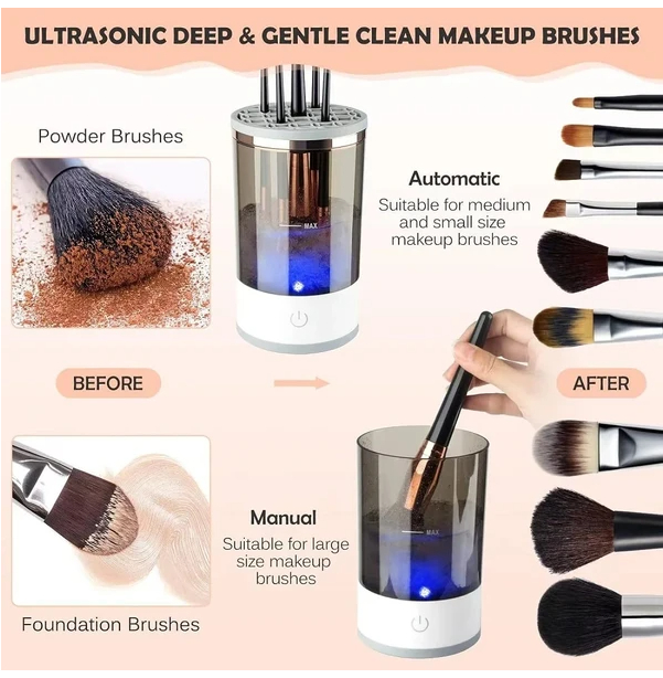 Velson makeup brush cleaner detail