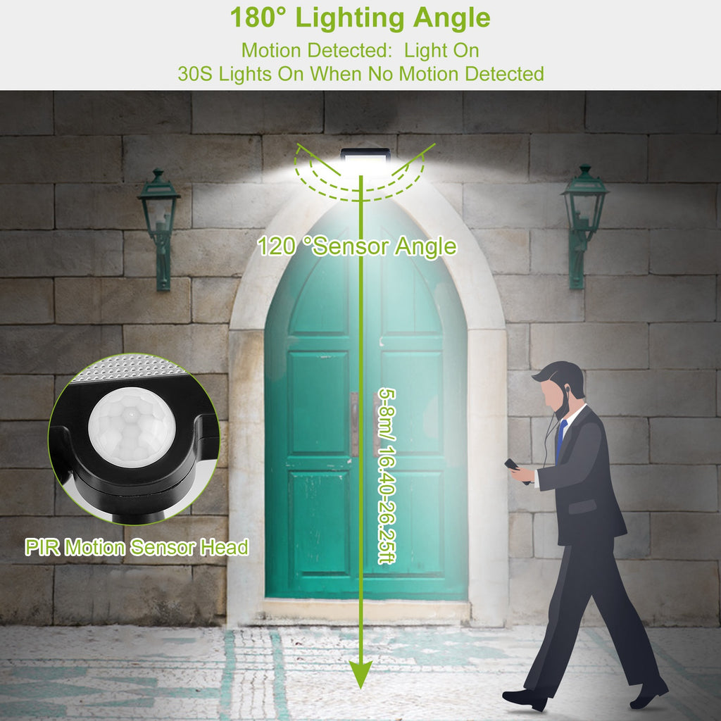 Velson solar wall light detail