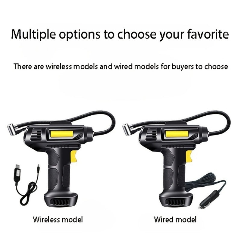 Velson wireless tire inflator product view