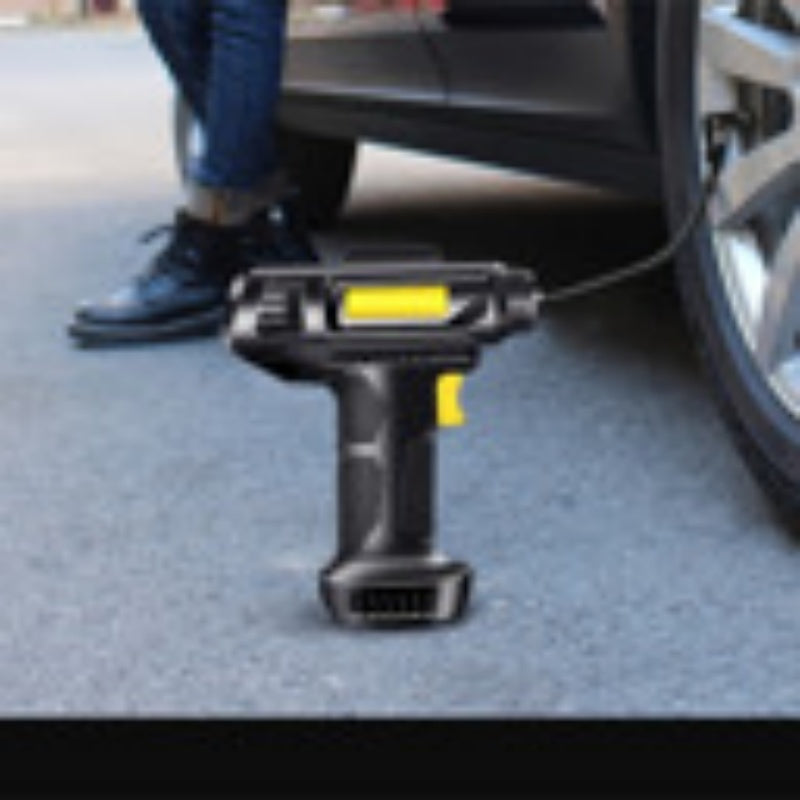 Velson wireless tire inflator detail