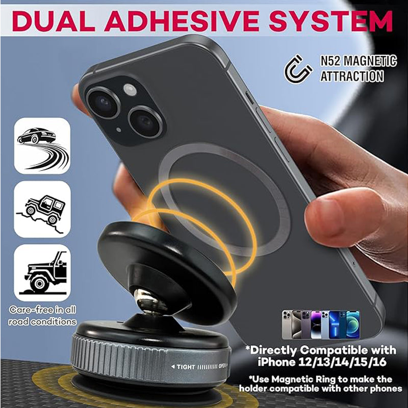 Velson vacuum magnetic phone holder product view