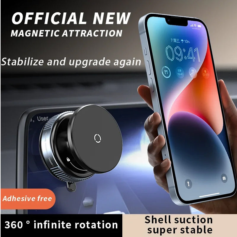 Velson vacuum magnetic phone holder detail